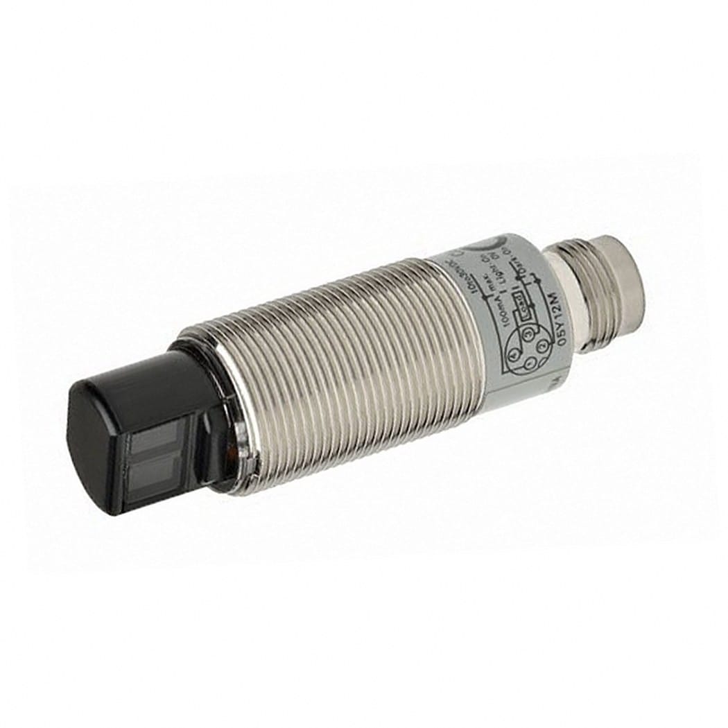 Omron - CELLULE PHOTO M18 COUDEE METALLIQUE,  REFLEX, NPN, CONNECTEUR