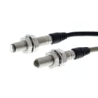 Omron - Barrage, 1 m, cilindrique M5 axiale, 12-24 Vc.c., NPN, DO, câble 2 m