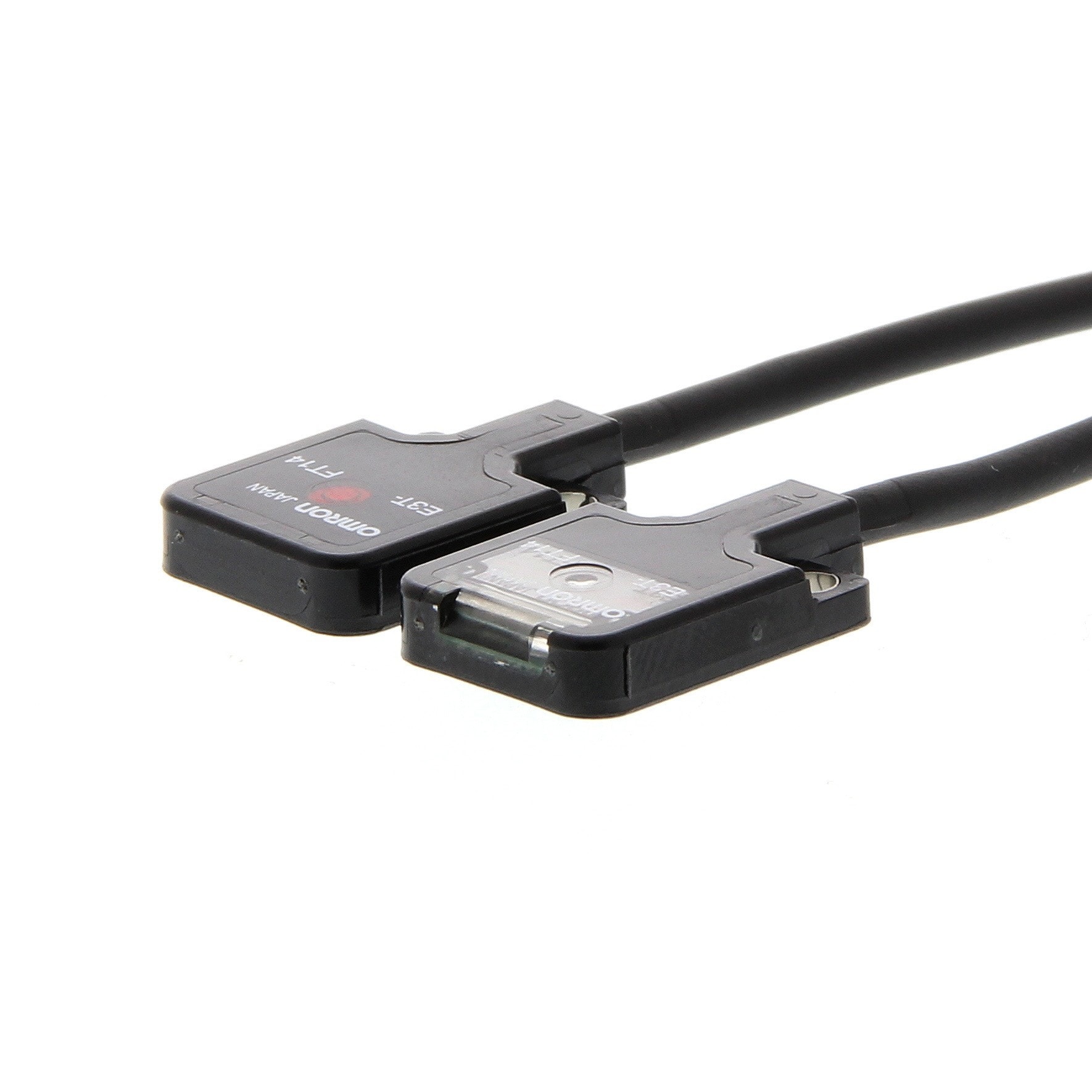 Omron - Barrage, 50 cm, plat 3,5 mm, 12-24 Vc.c., PNP, LO, trous de fixation M2, câble 5