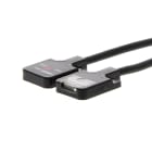 Omron - Barrage, 50 cm, plat 3,5 mm, 12-24 Vc.c., PNP, LO, trous de fixation M2, câble 5