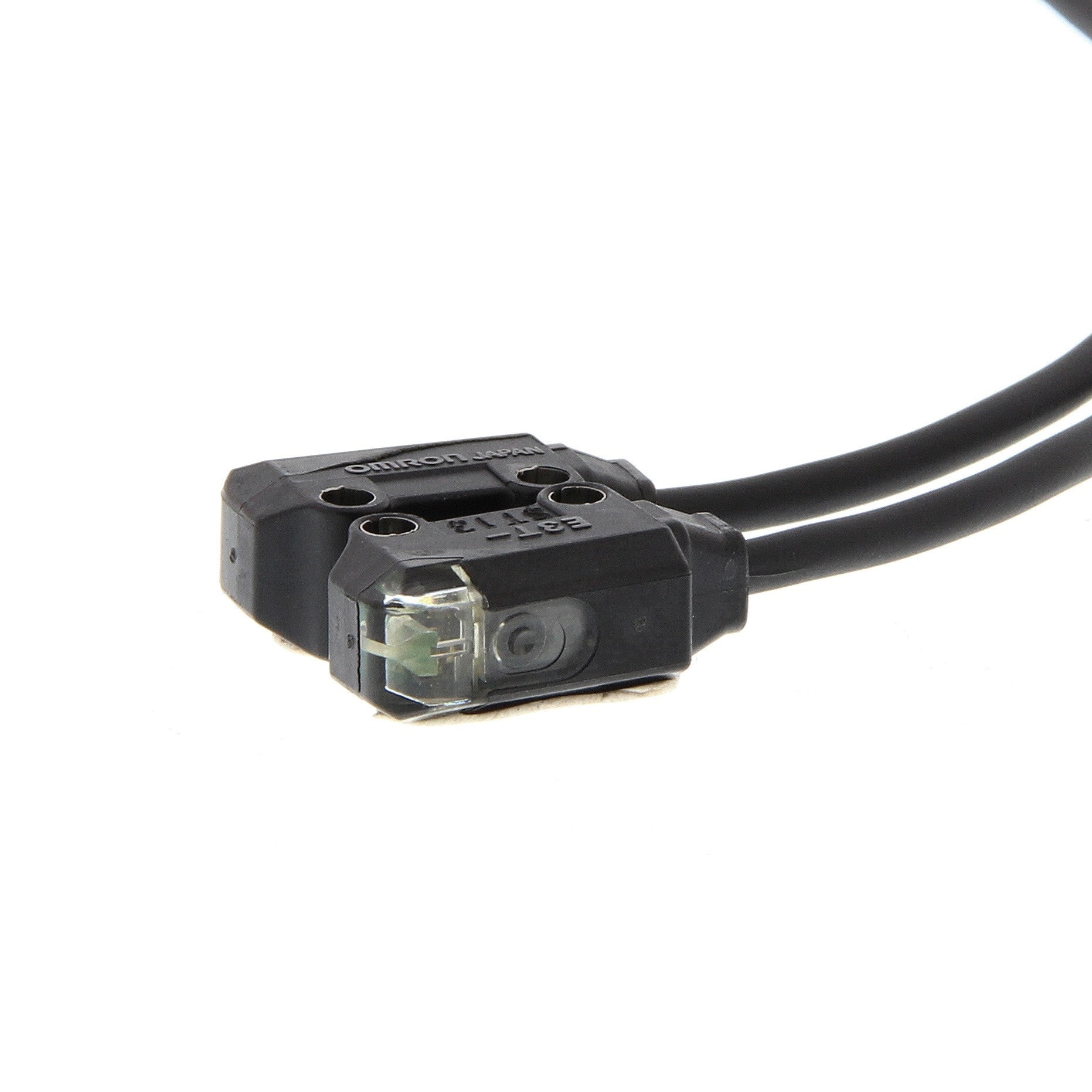 Omron - Barrage, 1 m, étroit, 12-24 Vc.c., PNP, LO, trous de fixation M2, câble 2 m