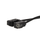 Omron - Photoelectric sensor, through-beam, miniature, side-view, IR LED, 2 m, PNP, L-on