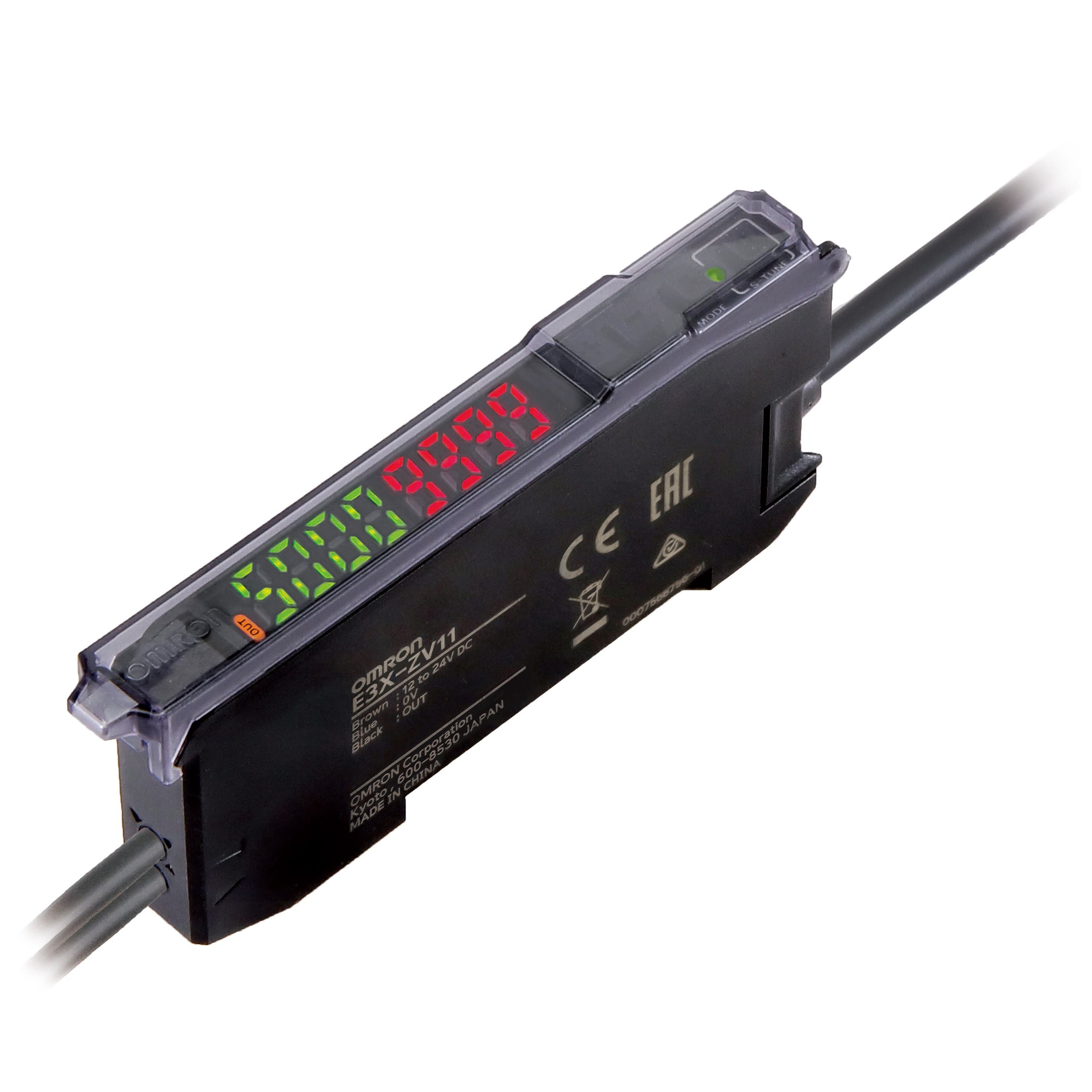 Omron - Amplificateur à fibre, affichage numérique double, réglage intelligent