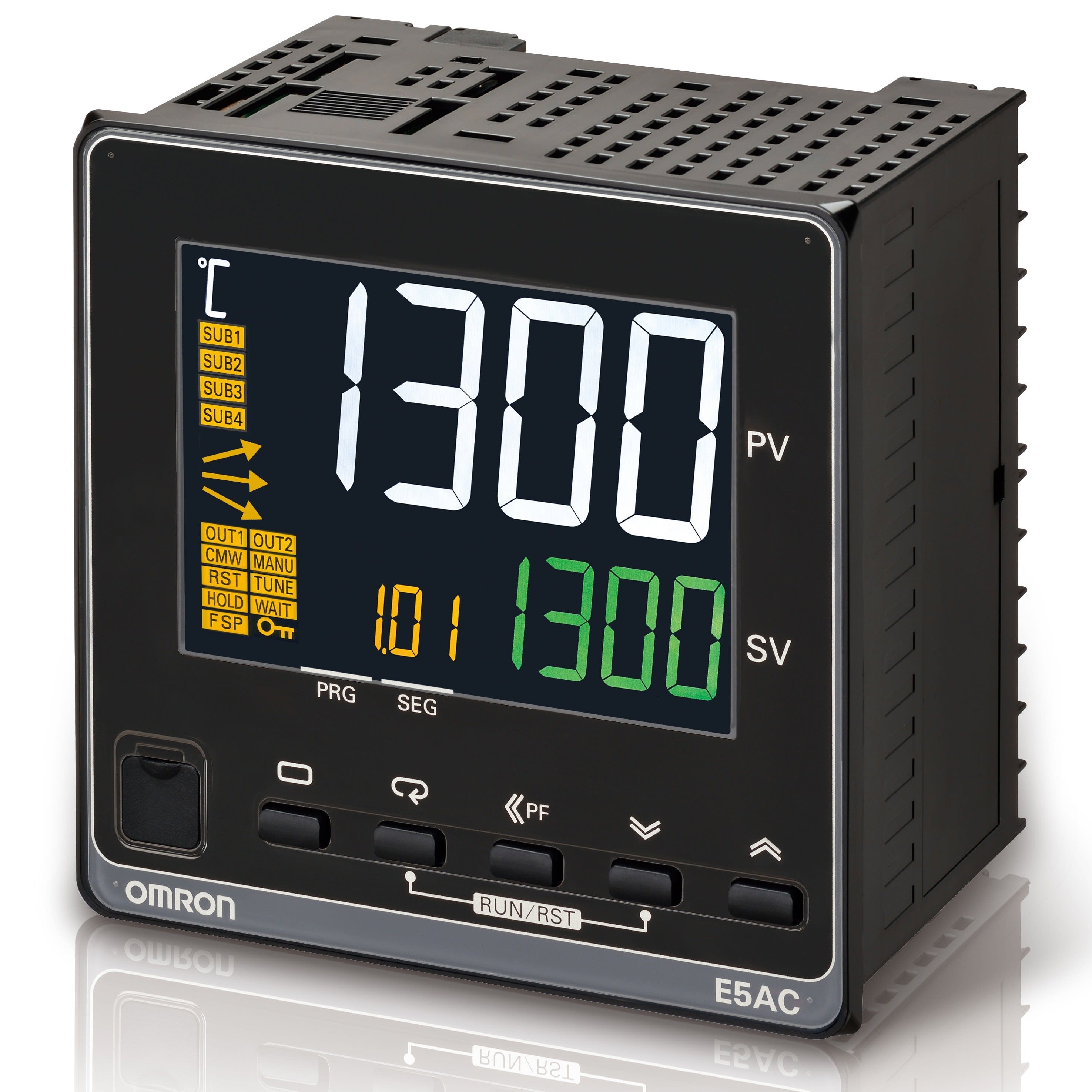 Omron - REGULATEUR PROGRAMMABLE 96 x 96, RELAIS, 4 SORTIES, 100-240 Vac, OPTION N° 19