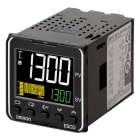 Omron - Régulateur de température, pro, 1/16 din (48 x 48 mm), 1 x sortie rel., 2 aux, r