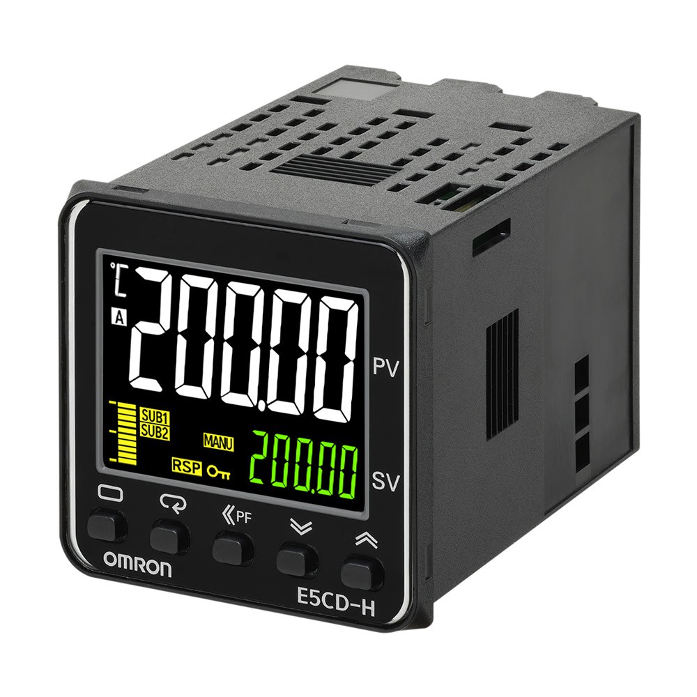 Omron - Contrôleur de température numérique avancé, 48 x 48 mm, sortie d'impul