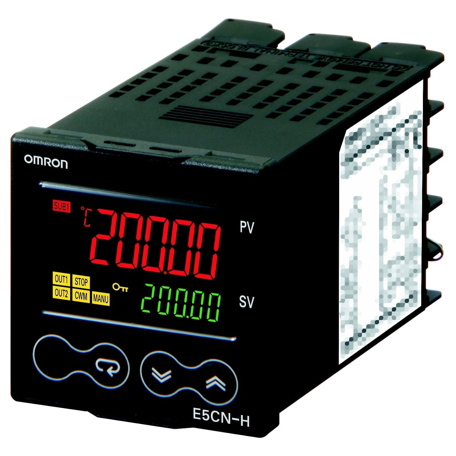 Omron - Régulateur de température, 48x48 mm, entrée: TC/Pt/IR/mV, modèle avancé, adapté
