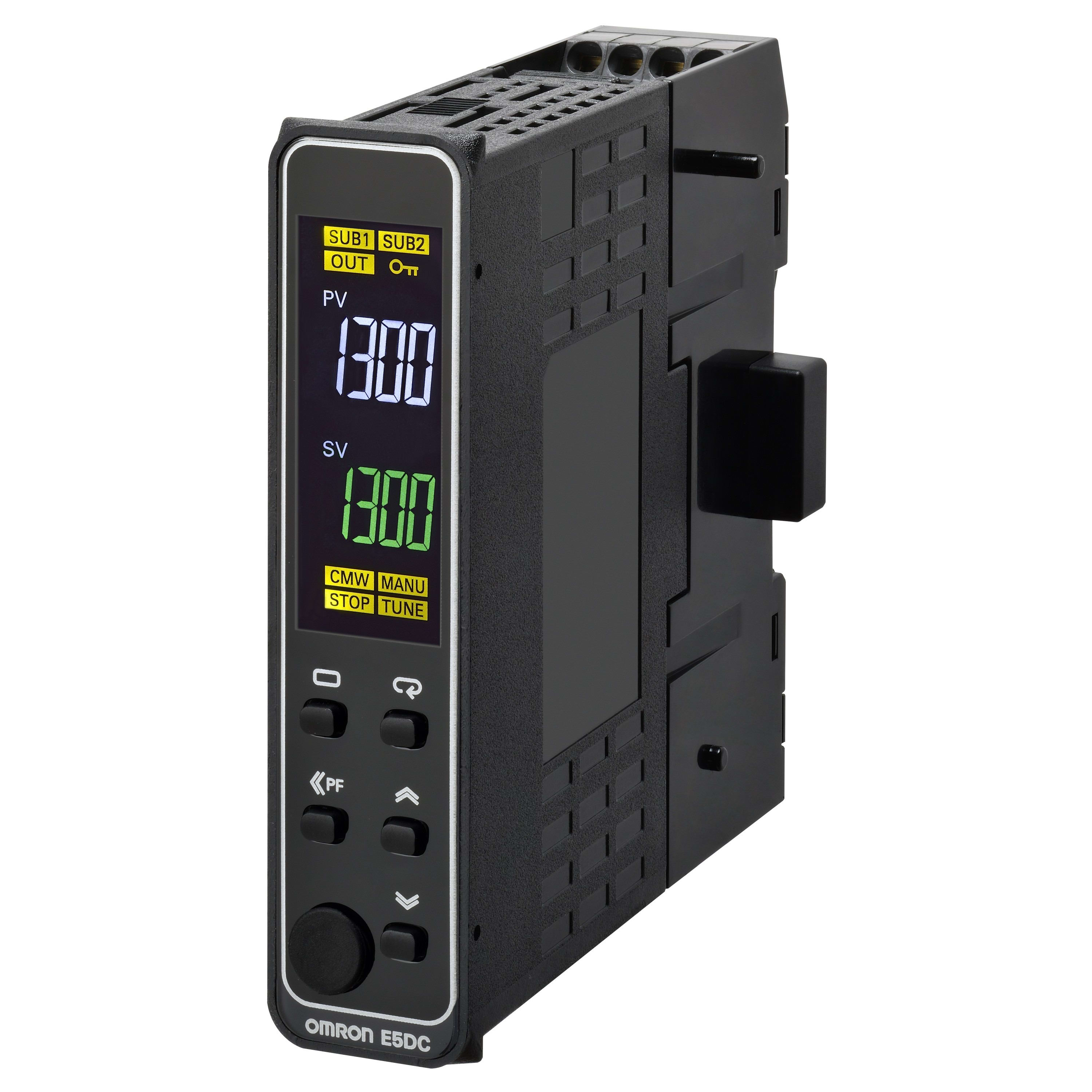 Omron - Régulateur de température, PRO, Rail DIN 22.5 mm, Uni. I/P, 1 sortie courant 0/4