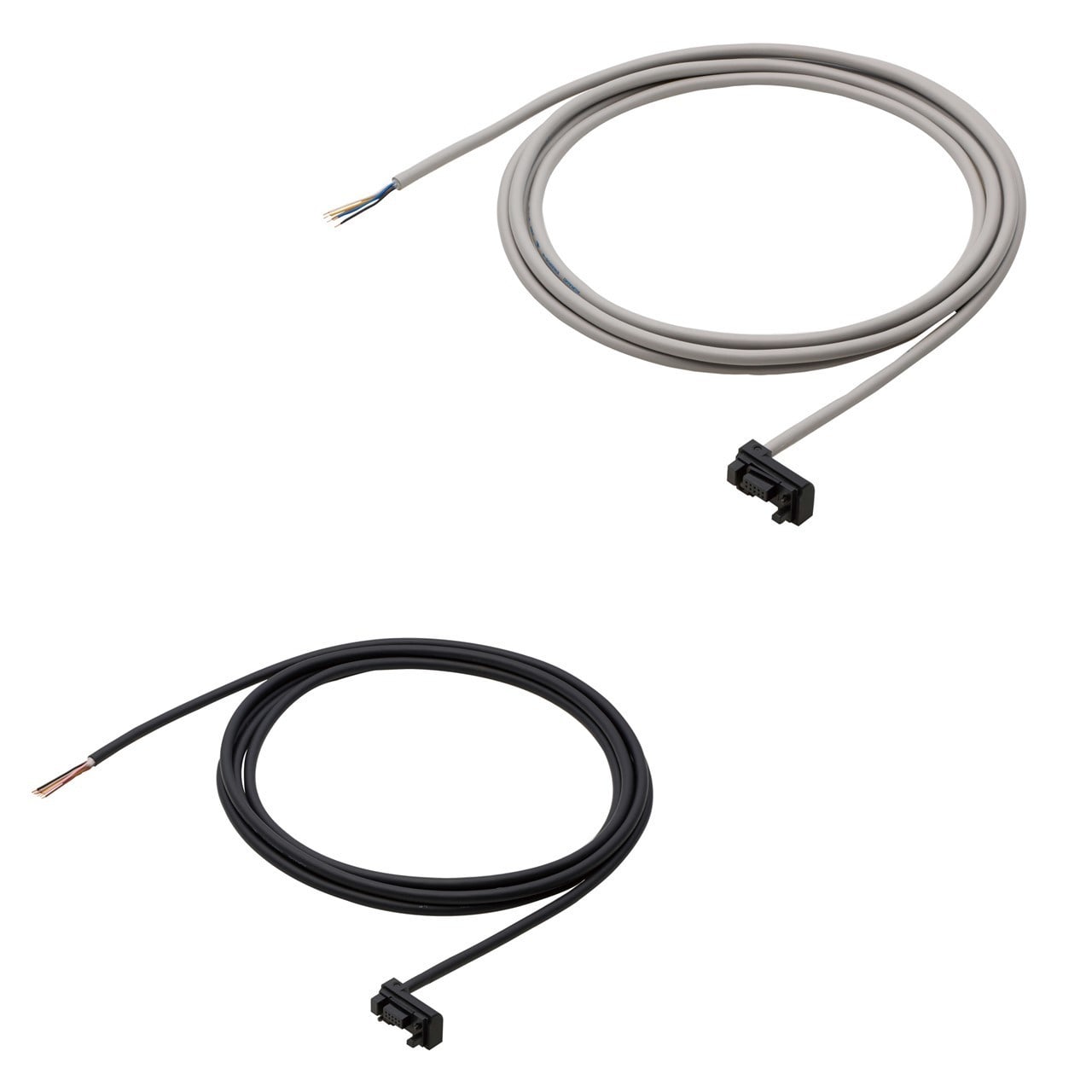 Omron - Jeu de câbles à une extrémité de 3 m pour f3sg-sr (2 câbles par jeu av