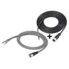 Omron - Câble F3SG à une extrémité de 10 m pour f3sg-4ra (2 couvercles par ensemble, un