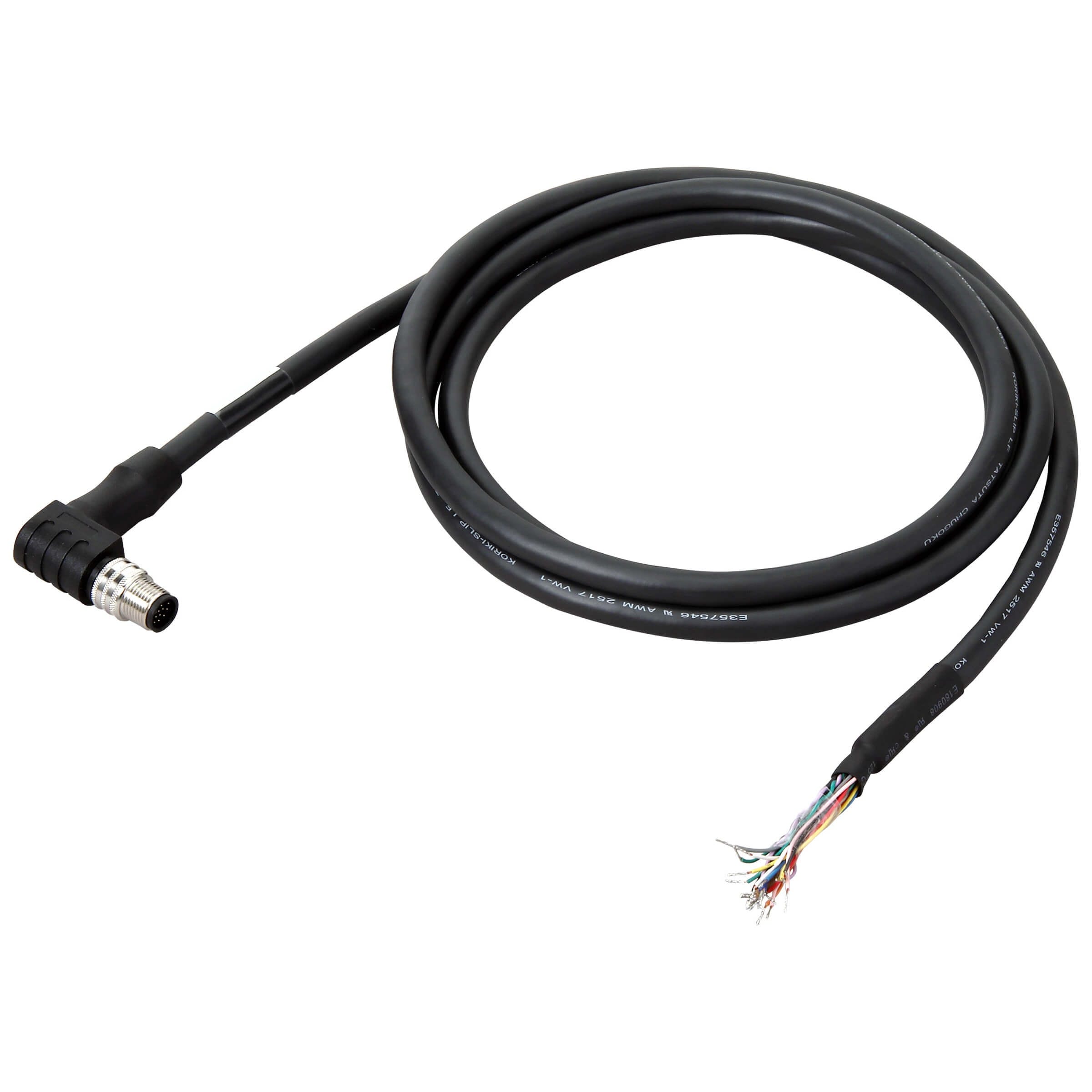Omron - Câble dalimentation/IO FHV7, droit 5 m, connecteur M12