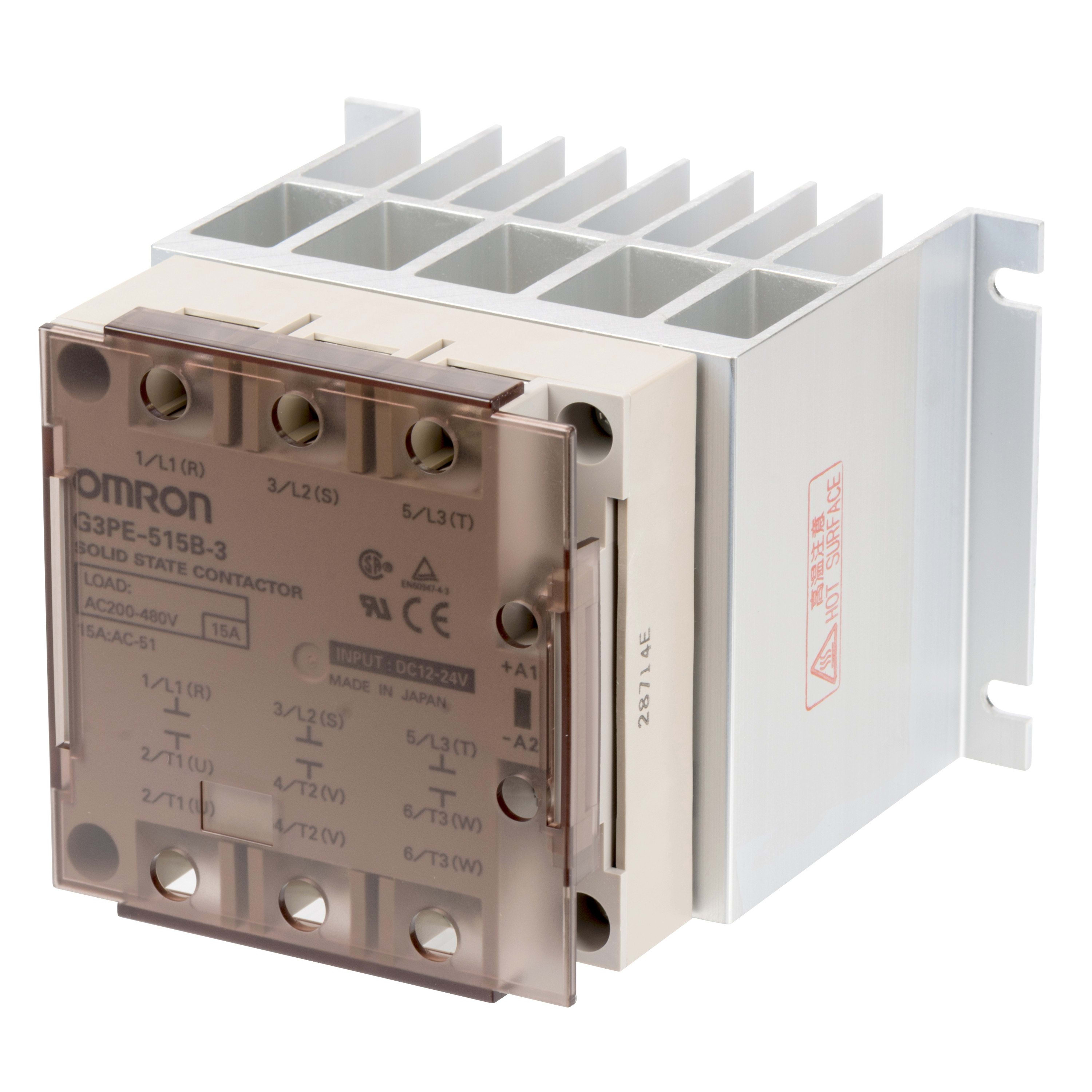 Omron - RELAIS SSR 15A 480 1224 3P AV RAD