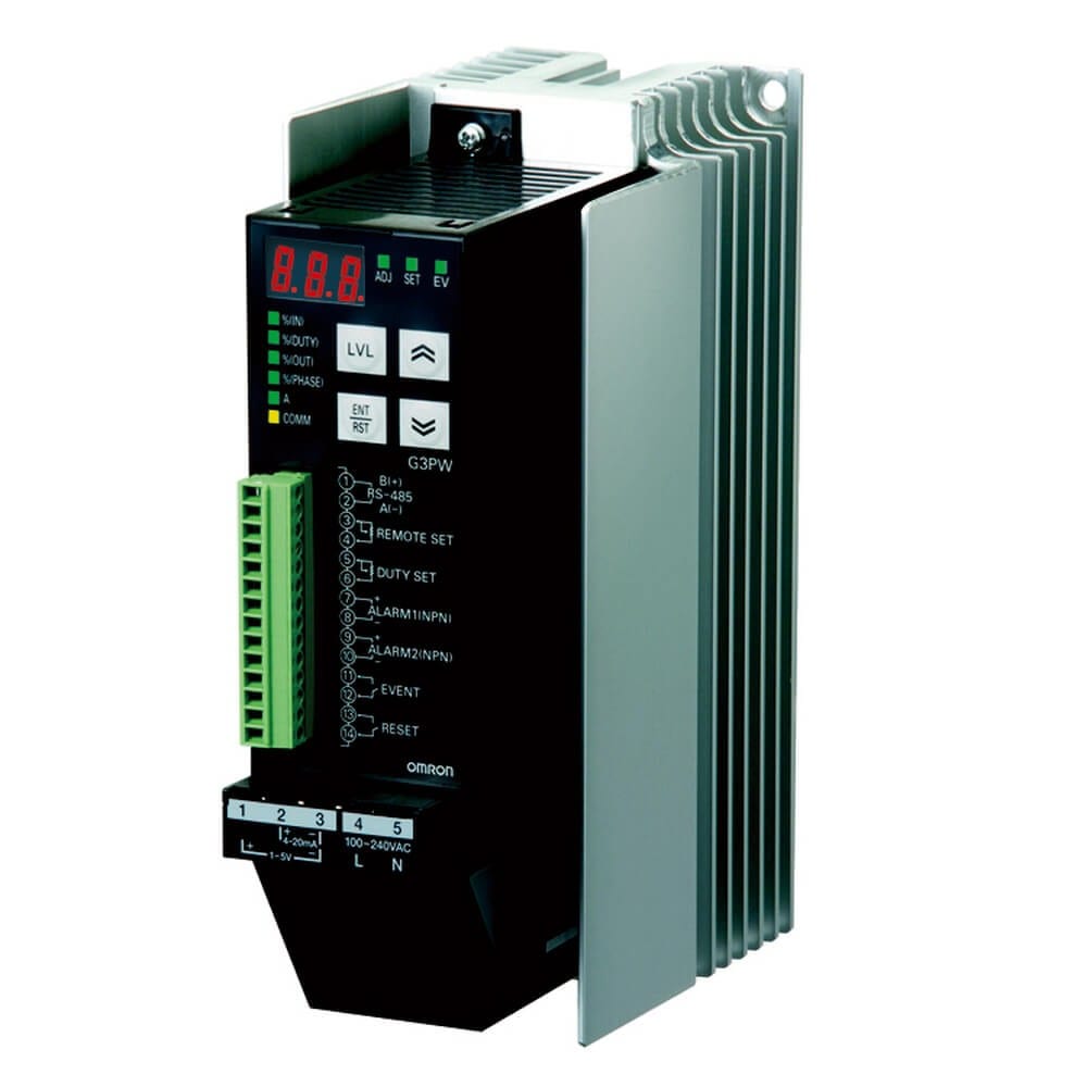 Omron - SSR Contrôleur de puissance 1 phase, détection et contrôle de courant, RS-485, 4