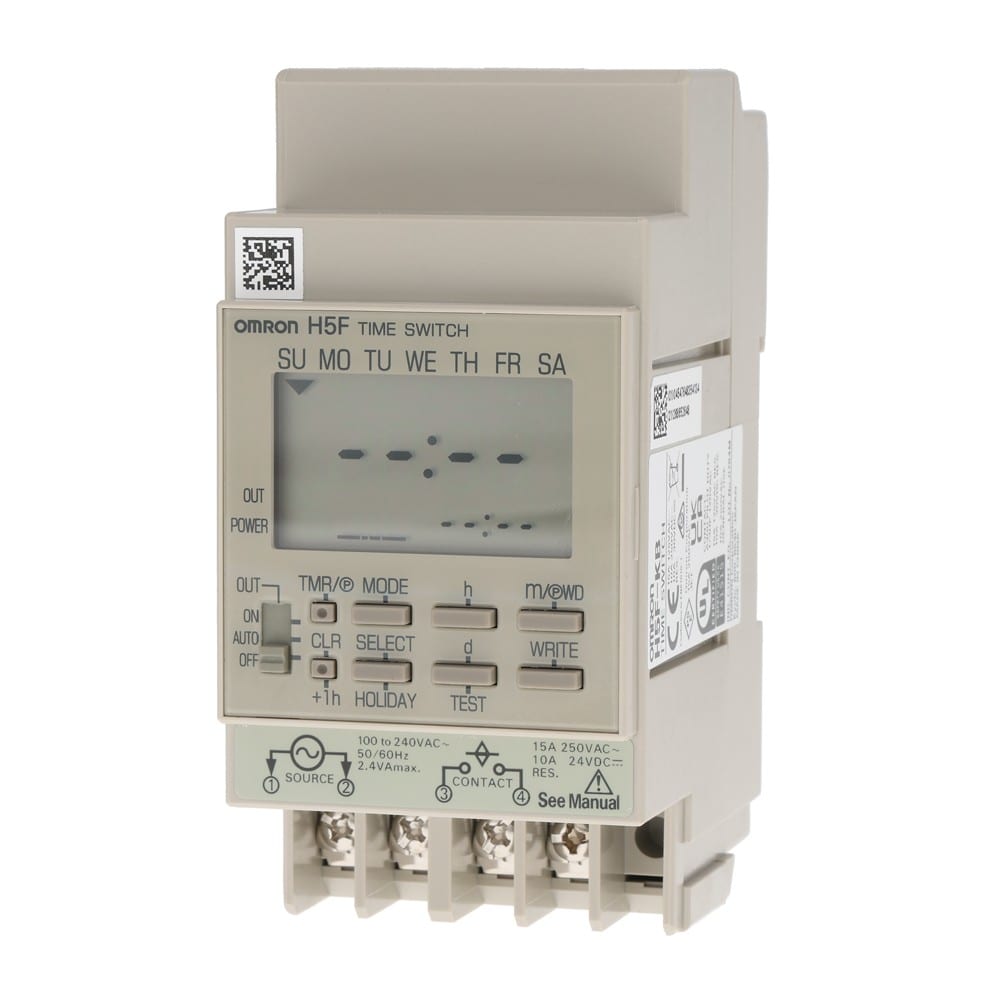 Omron - HORLDIG 48X48 24H7J 1NO 15A  250VCA