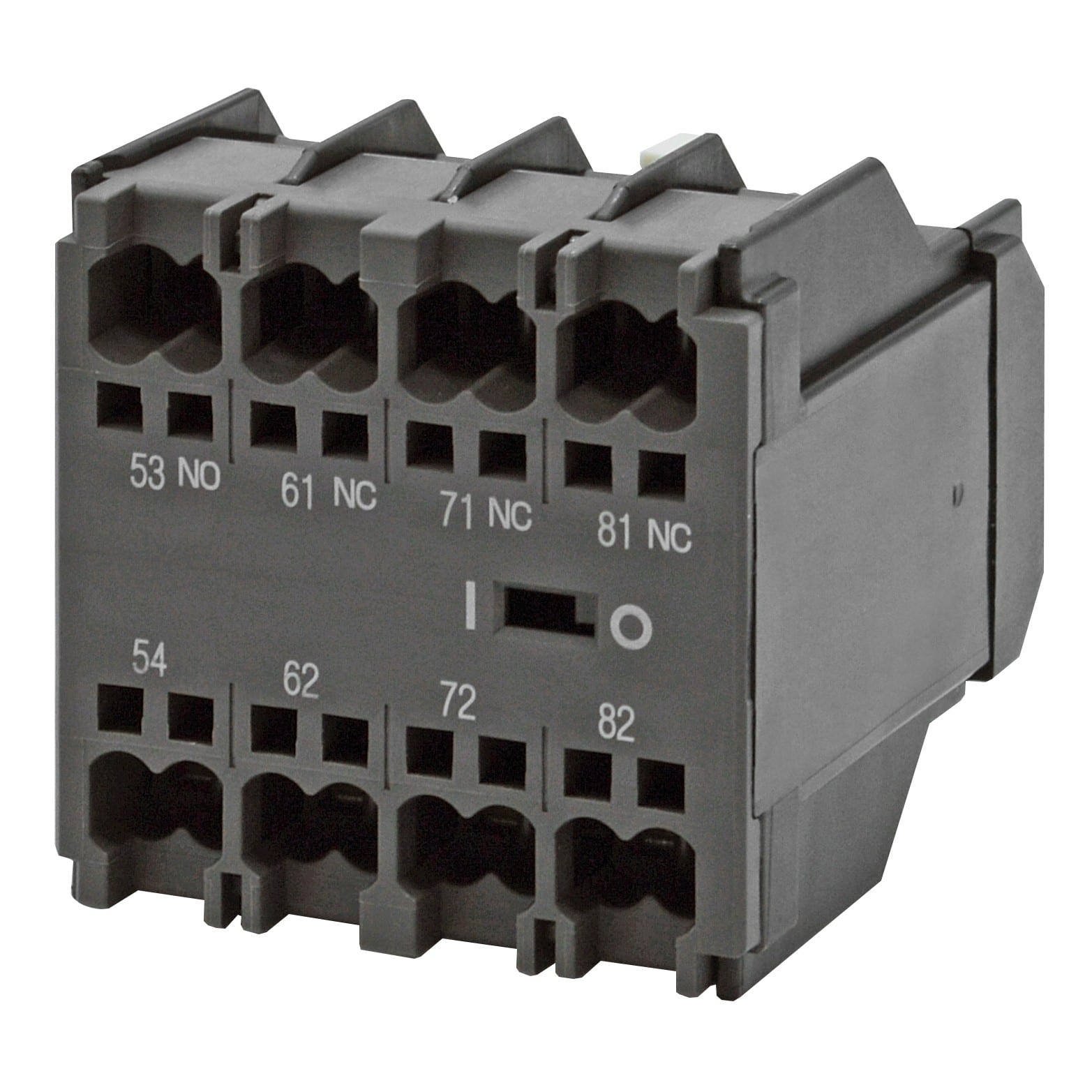 Omron - Auxiliary Contact Module for Motor Contactor, Push-In Plus Terminals, Contacts: