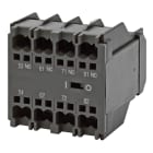 Omron - Auxiliary Contact Module for Motor Contactor, Push-In Plus Terminals, Contacts: