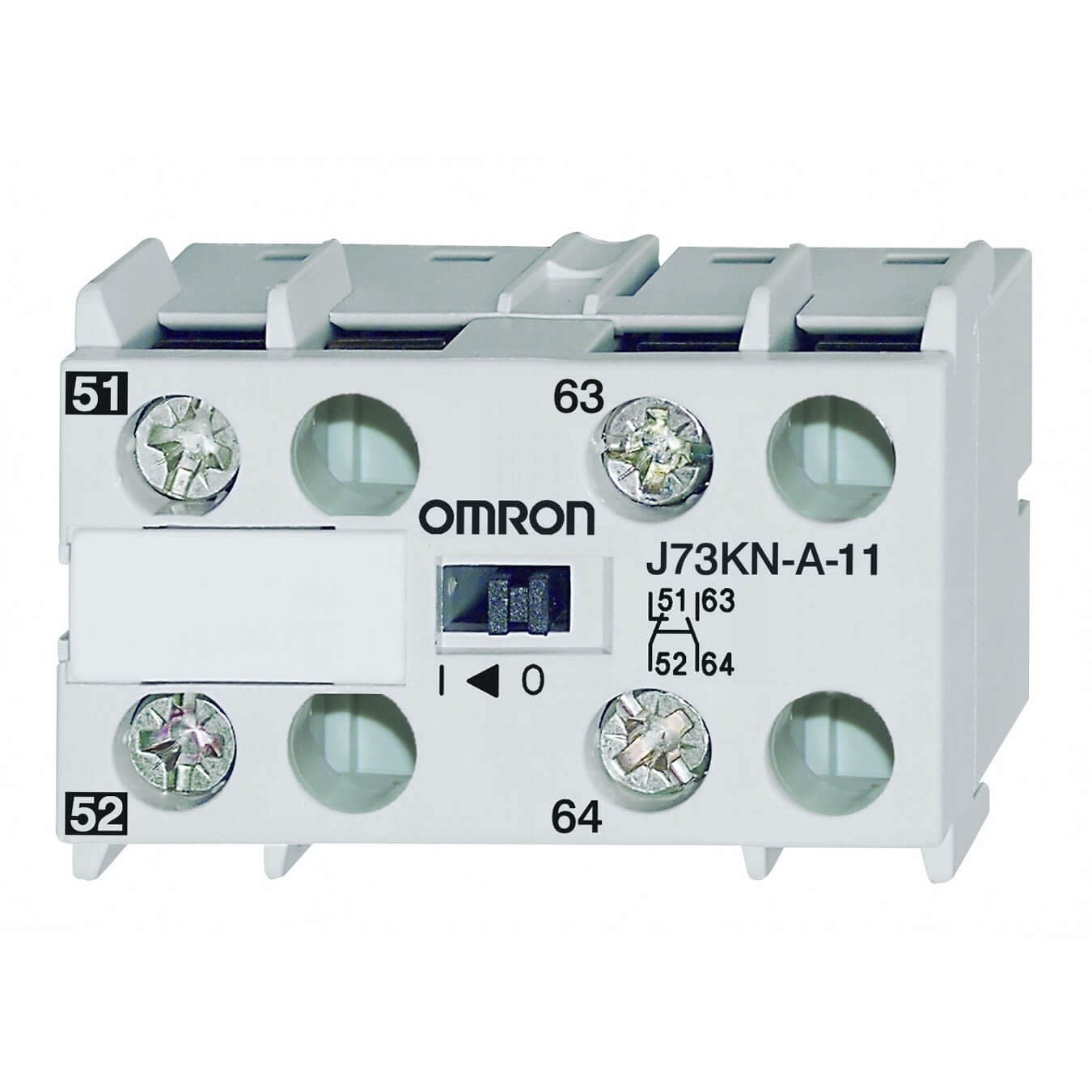 Omron - CONTACT AUXIL 1F1O MONT FRONTAL