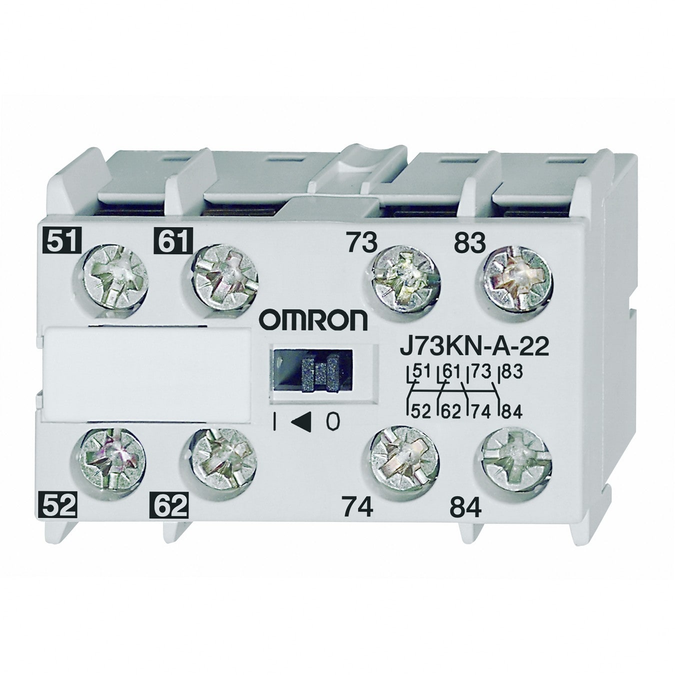 Omron - CONTACT AUXIL 2F2O MONT FRONTAL