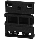 Omron - Adaptateur encliquetable pour installer le contacteur j7knu sur un rail din de 3