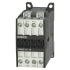Omron - Contacteur (bobine CC), 3 pôles, 4 kW ; 10 A AC3 (400 V c.a.) + 1 NO, 24 V c.c.,