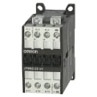 Omron - Contacteur (bobine CC), 3 pôles, 11 kW ; 22 A AC3 (400 V c.a.) + 1 NF, 24 V c.c.
