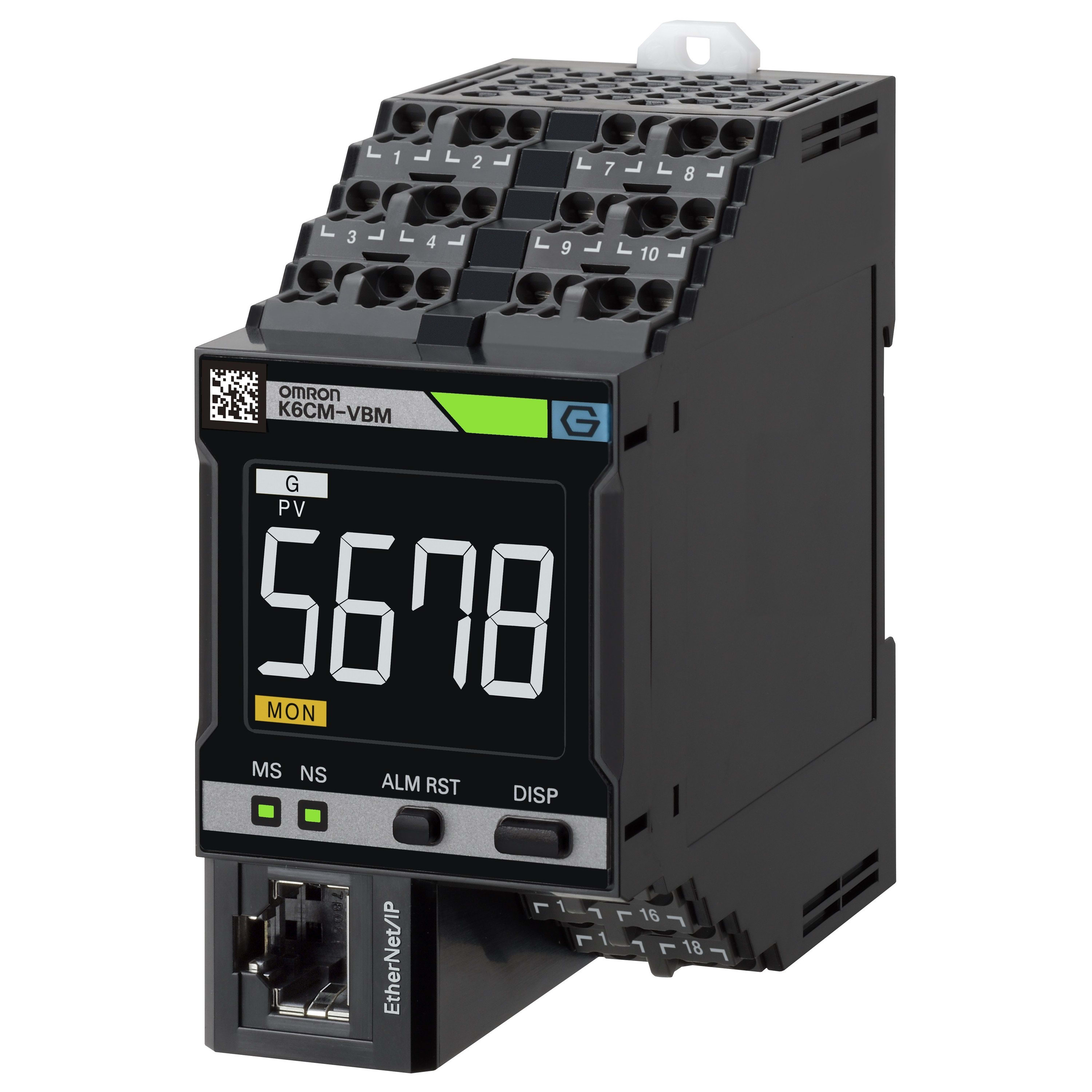 Omron - Dispositif de surveillance, vibrations et température, 100 à 240Vca