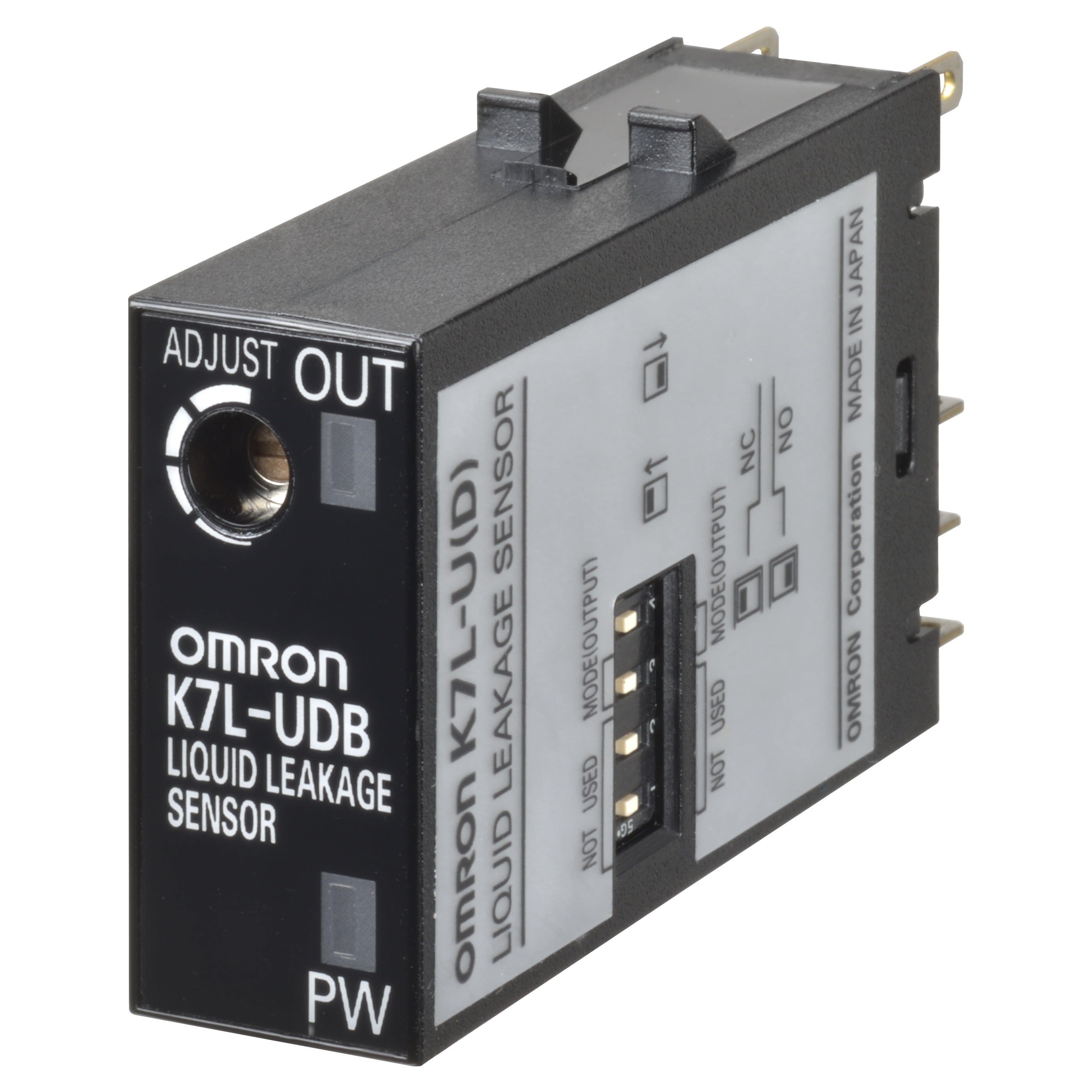 Omron - Capteur de fuite de liquide, conductible, plug-in miniature, réglages