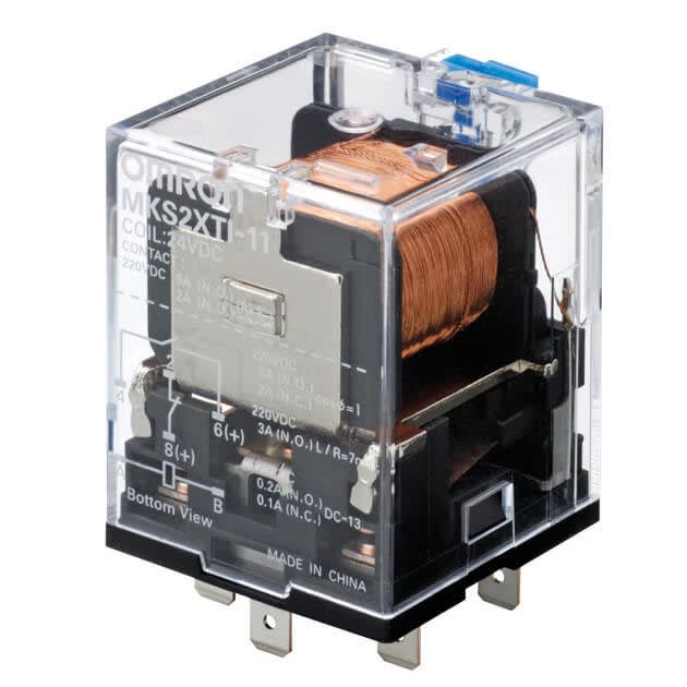 Omron - REL DC 1NO1NF  BT LED 10A 220VCC