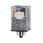 Omron - Relais, enfichable, 11 broches, 3PDT, 10 A, indicateur mécanique, bout