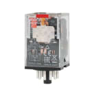 Omron - Relais, enfichable, 11 broches, 3PDT, 10 A, indicateur mécanique, bout