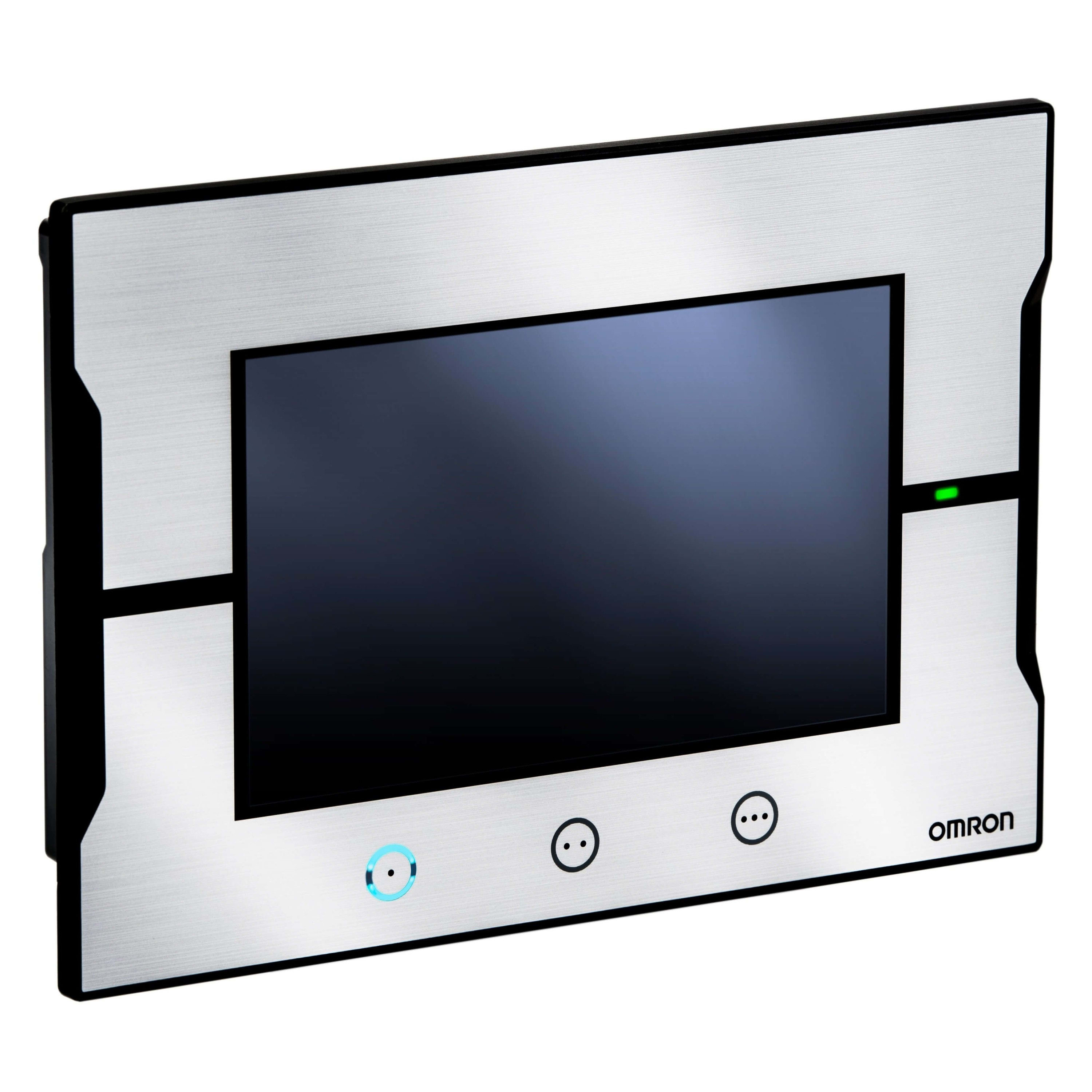 Omron - IHM écran tactile, 7 pouces large, TFT LCD, couleur 24 bits, résolution 800×480,