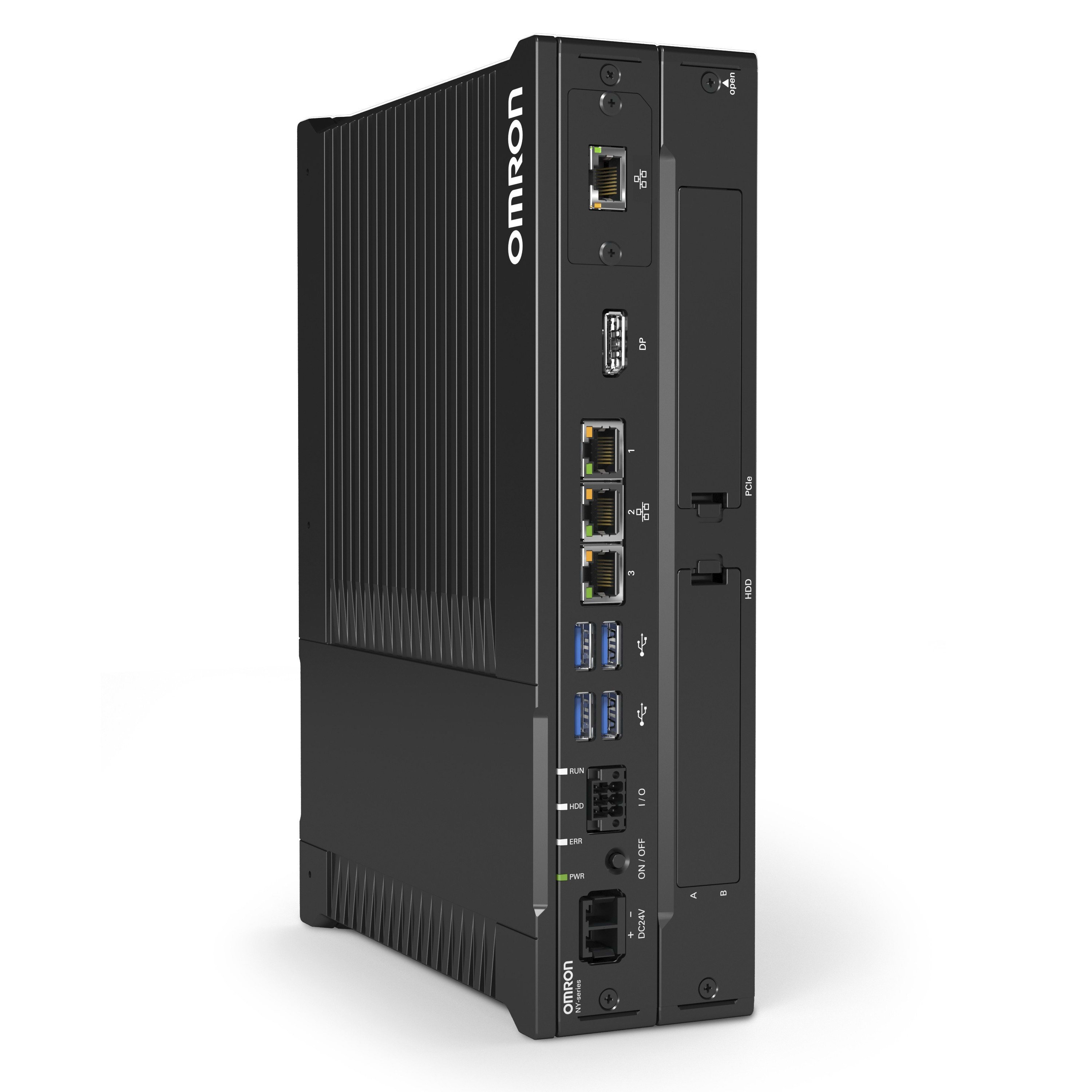 Omron - Boîtier pc industriel avec intel® Core? i3-1115GRE, 16 go dram (non ECC), 1 PCIe