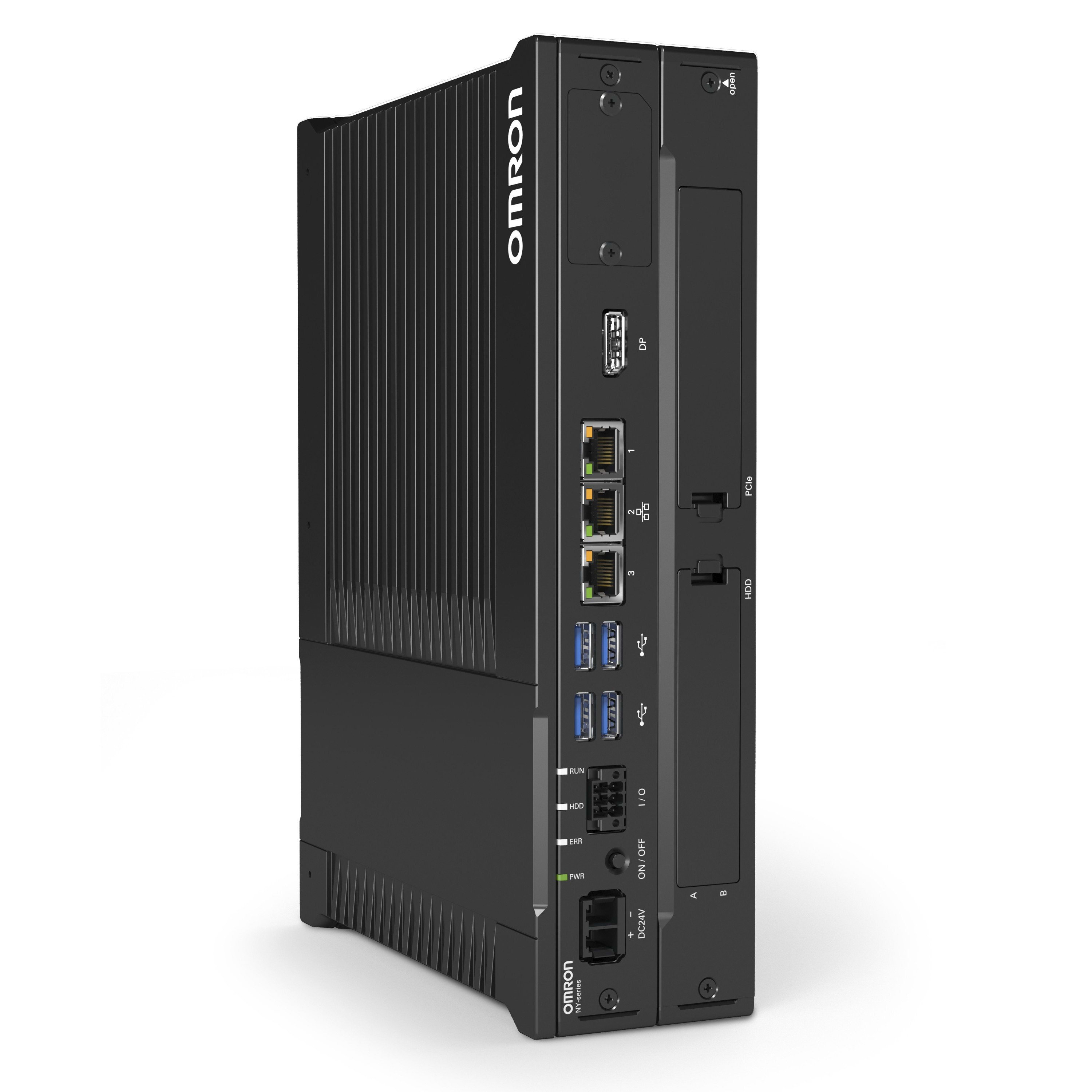 Omron - Boîtier pc industriel avec intel® Core? i3-1115GRE, 16 go dram (non ECC), 1 PCIe