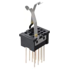 Omron - Relay base for MY4 relay, wire wrap type with hold down clips