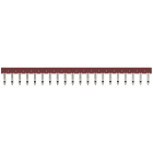 Omron - ACCESSOIRE POUR PYF-PU/P2RF-PU PAS 7.75MM 20 BROCHES ROUGE