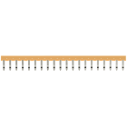 Omron - ACCESSOIRE POUR PYF-PU/P2RF-PU PAS 7.75MM 20 BROCHES JAUNE