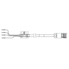 Omron - Câble dalimentation du servomoteur série 1S, 20 m, sans frein, 400 V : 4 kW à 5