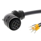 Omron - Câble dalimentation flexible 20 m pour servomoteurs série G5 avec frein de main