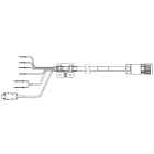 Omron - Câble hybride pour servo série 1SA, 5 m, avec frein, 230 V, 1 kw à 1.5 kw, 400 v