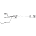 Omron - Câble hybride pour servo série 1SA, 3 m, non freiné, 230 V, 1 kw à 1.5 kw, 400 v