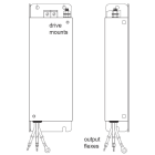 Omron - Filtre RFI de servomoteur 1SA ; 400 V c.a., pour variateurs de 5,5 à 7,5 kW