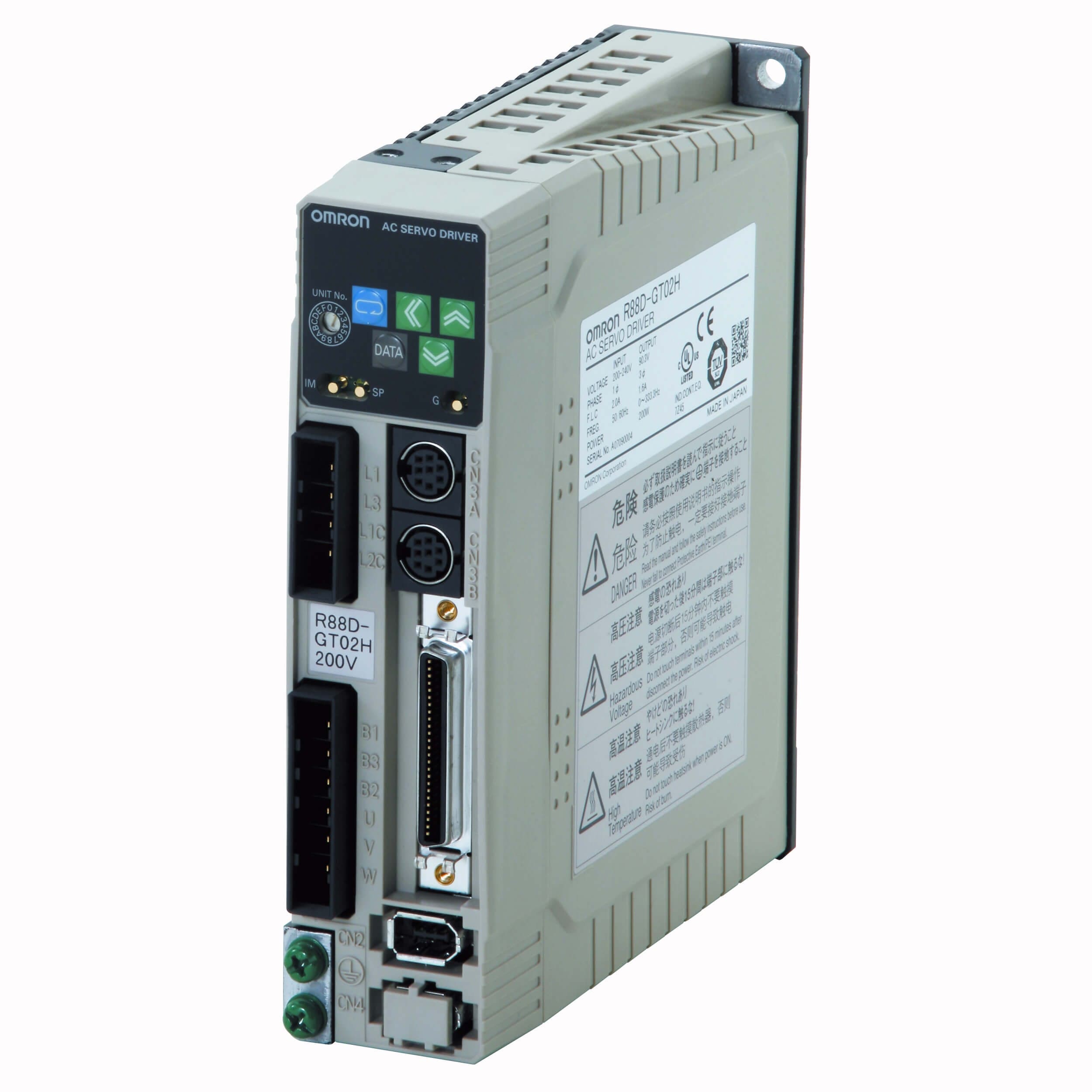 Omron - Servodriver compact Série G pour le, contrôle d?axes en analogique / pulse 100W
