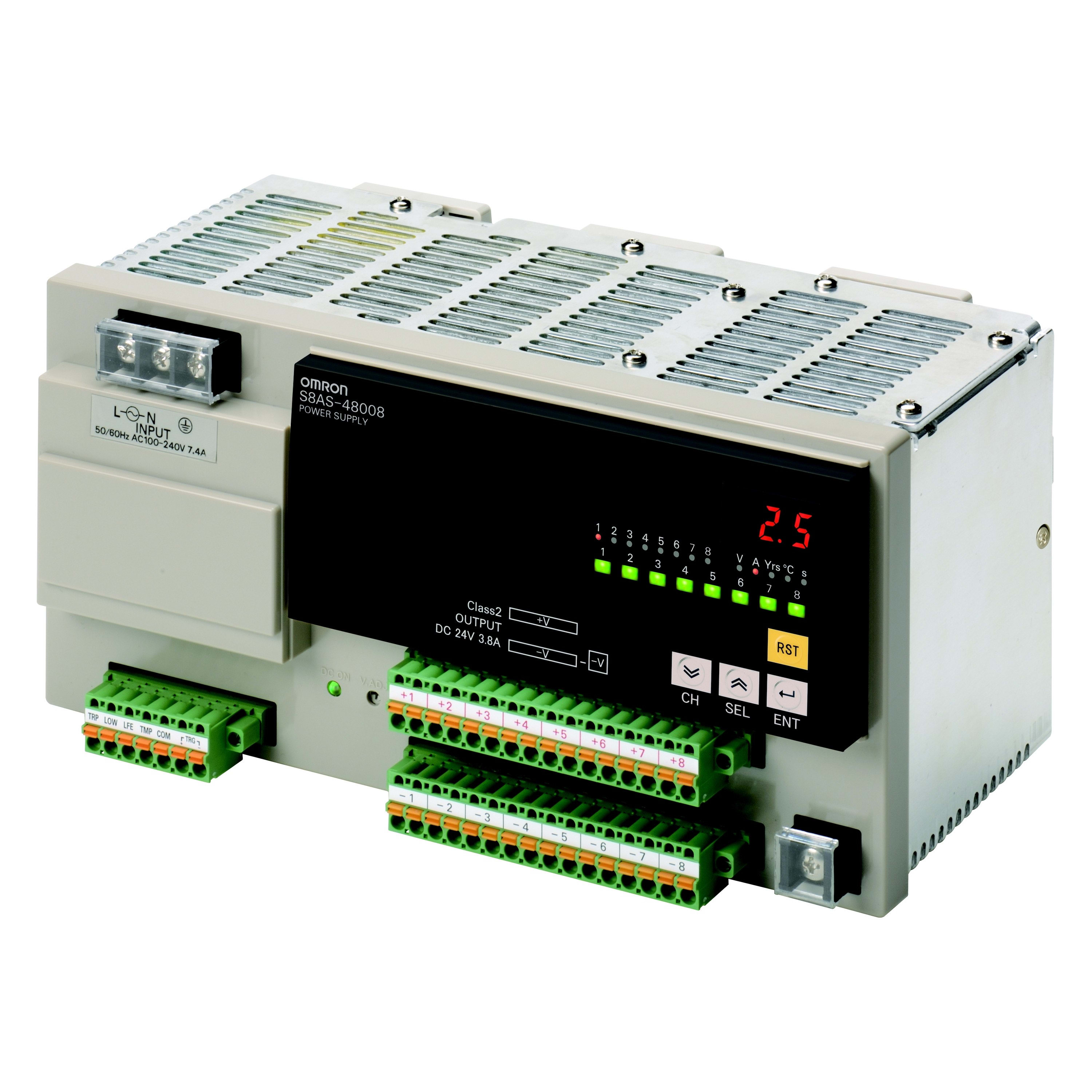 Omron - ALIM 480W 24VCC 3,8A 8 CANAUX