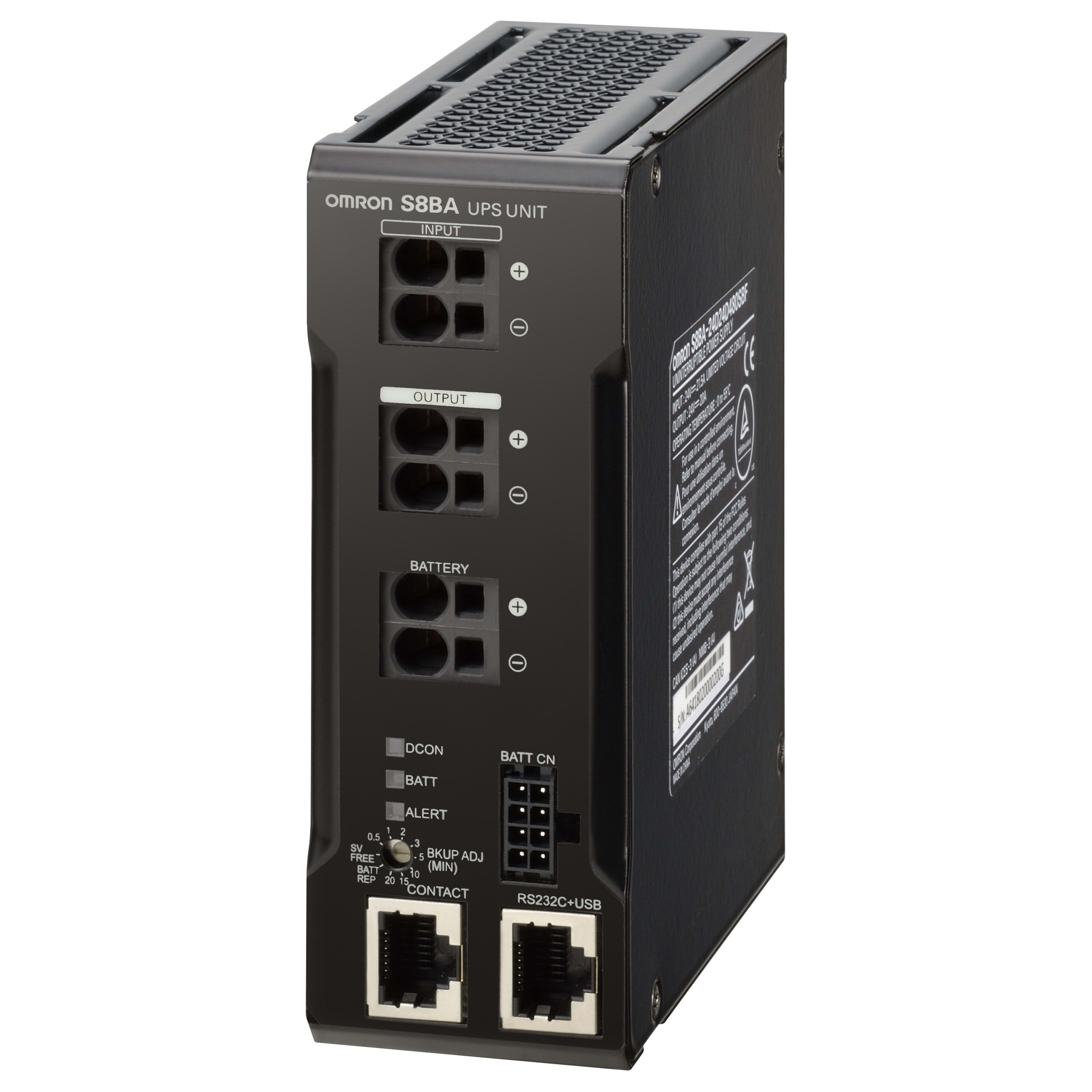 Omron - Système UPS d'alimentation séparée sans coupure, cc-cc, 20 a, 480 w