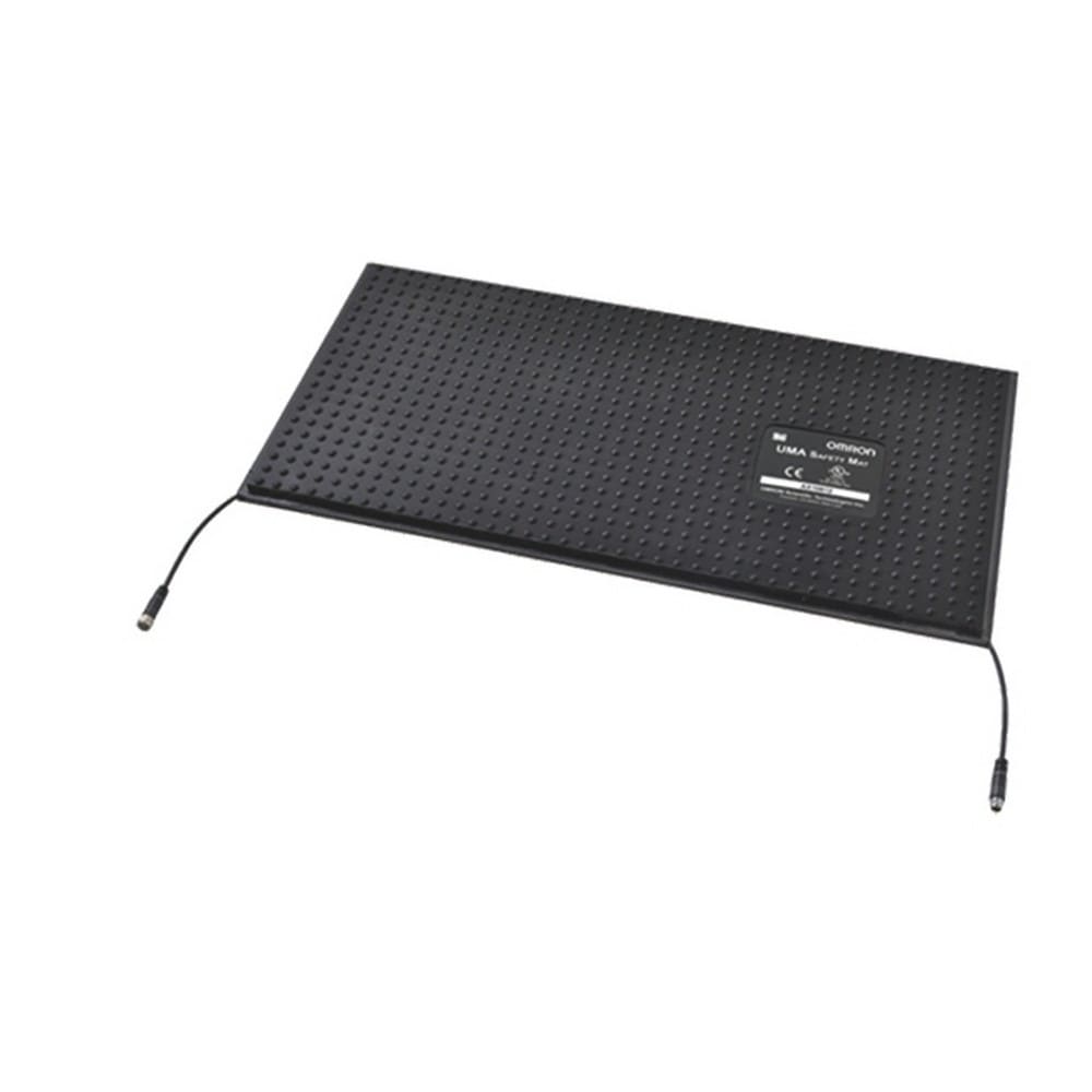 Omron - Tapis de sécurité noir avec 2 câble, dimensions : 1000 x 1500 mm