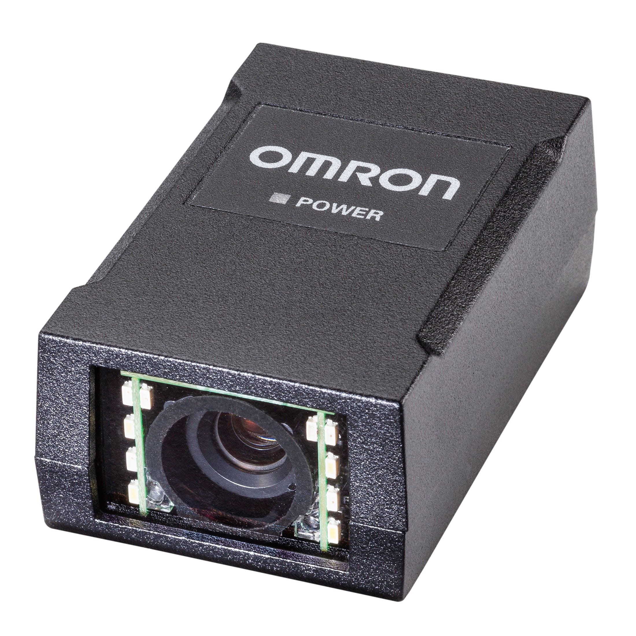 Omron - Lecteur de code V330, monochrome 0,3 MP, champ moyen, focus fixe 133 mm sans écl