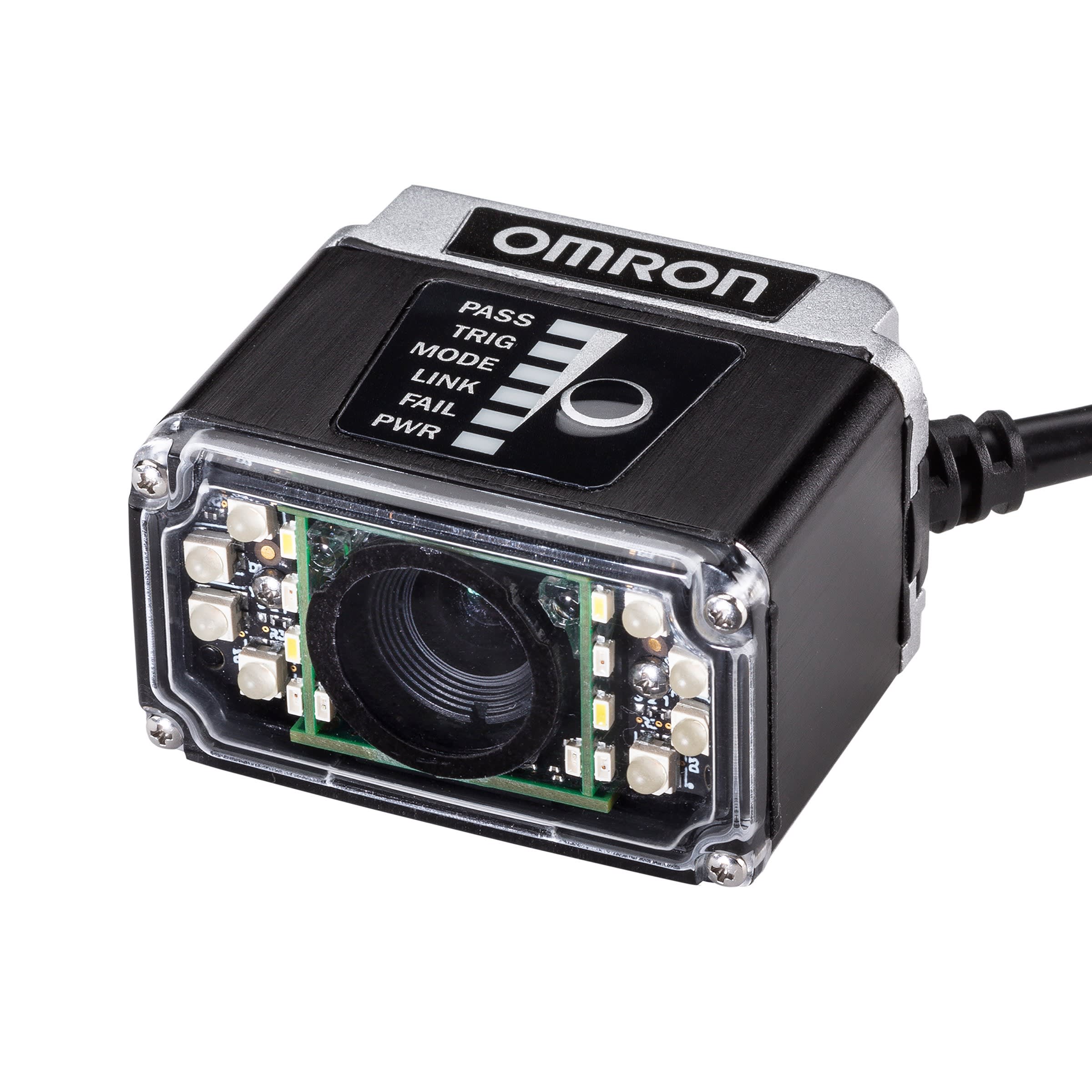 Omron - Lecteur code V420, mono 1.2MP, grand angle, focus 102mm, rouge, modeX