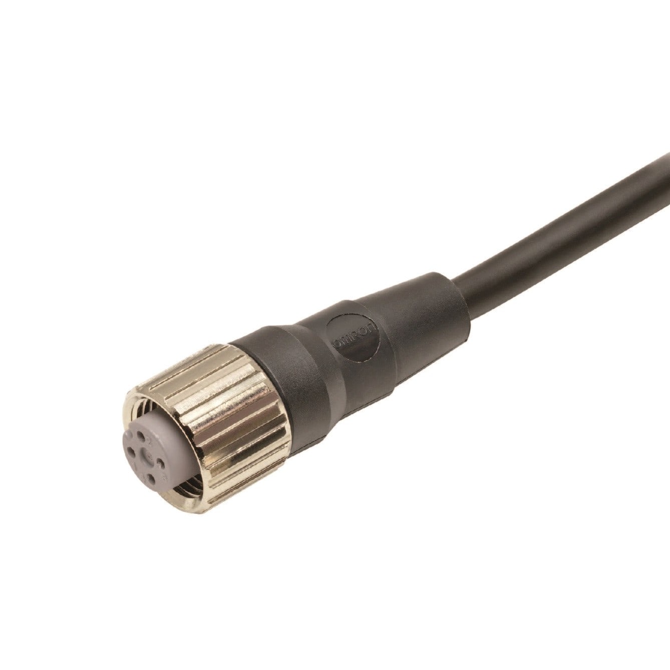 Omron - Connecteur pour capteur, M12 4-pin, connecteur femelle droit, PVC, 20m
