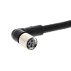 Omron - Connecteur pour capteur, M8 3-fils, connecteur femelle coudé, PVC, 10m