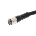 Omron - Connecteur pour capteur, M8 3-fils, connecteur femelle droit, PUR, 15m